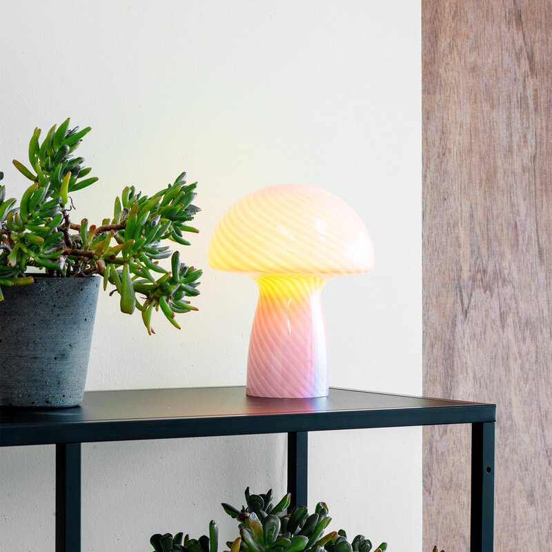 Jenny sopplampe 23 cm lyserød