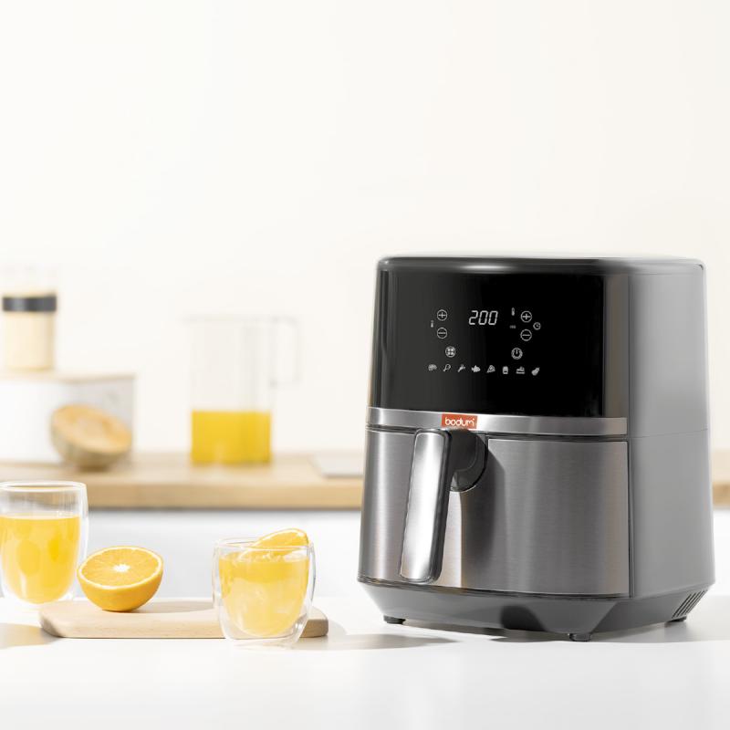 Melior airfryer 4,5L single svart
