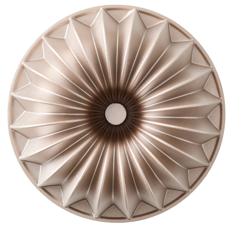 Bakeform bundtform slice 24x10 cm rose gold