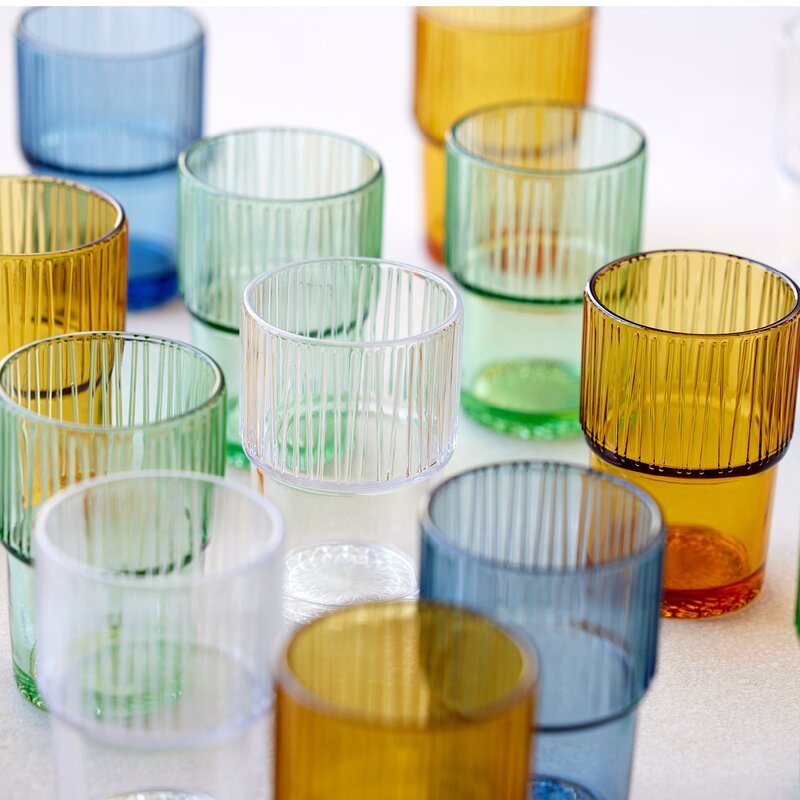 Kusintha kaffeglass 38 cl 4 stk klar