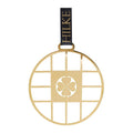 Felicità tredekorasjon M 10 cm gull
