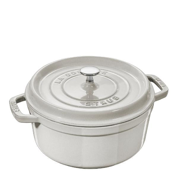 La Cocotte rund gryte 24 cm 3,8L hvit