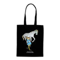 Pippi handlenett 38,5x42 cm Pippi hest svart