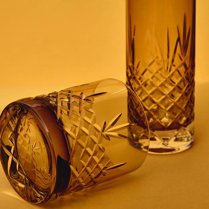 Crispy Lowball glass 38 cl 2 stk citrine