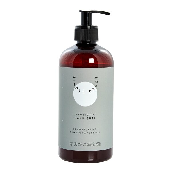 Grapefruit håndsåpe 450 ml pumpeflaske lys blå