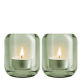 Acorn telysholdere 2 stk leaf green