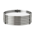 Arne Jacobsen glassbrikker 6 stk stål
