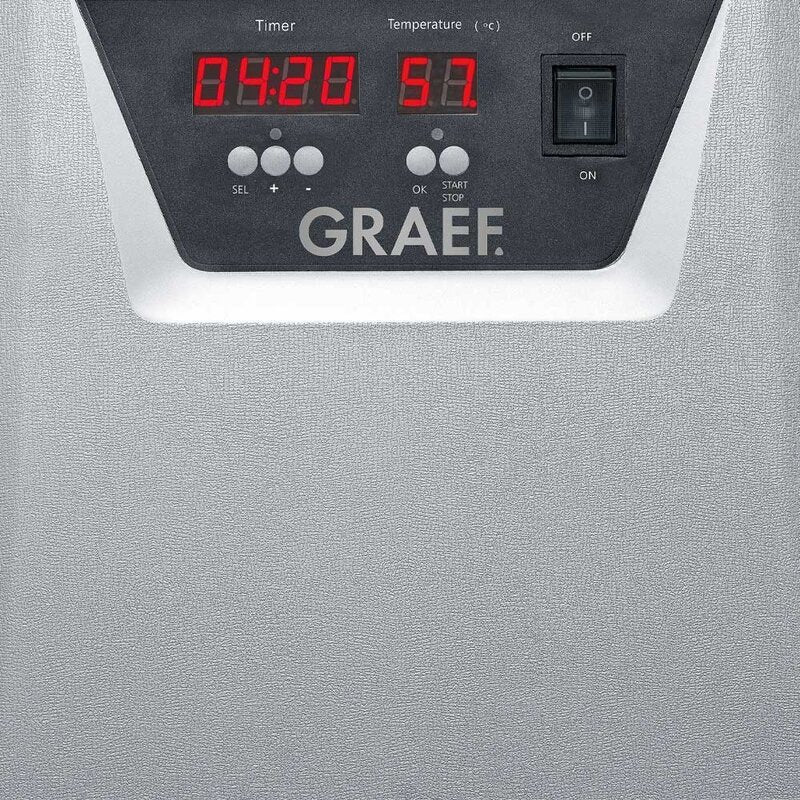 Dehydrator DA510 10 plater stål/svart