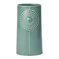 Pipanella dot vase oval 22,5 cm spruce