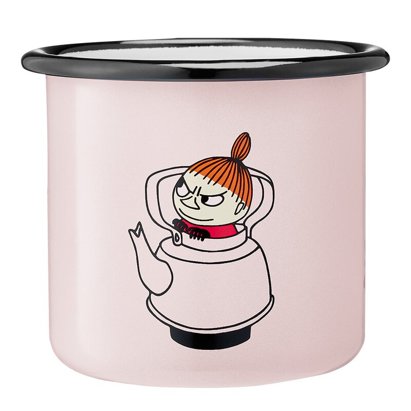 Mummi emaljekopp 37 cl Lille My retro