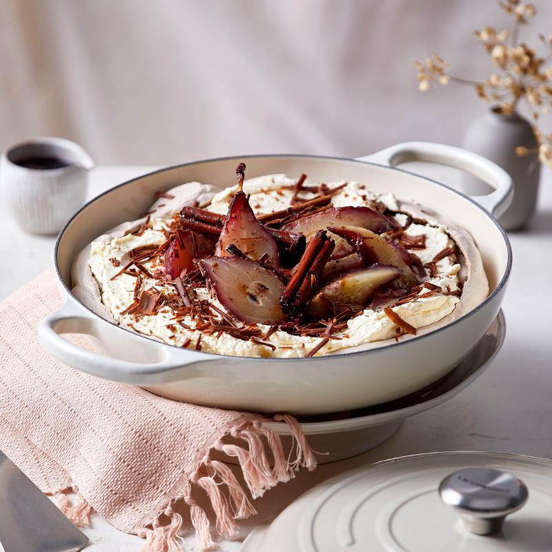 Buffetgryte støpejern 3,5L meringue