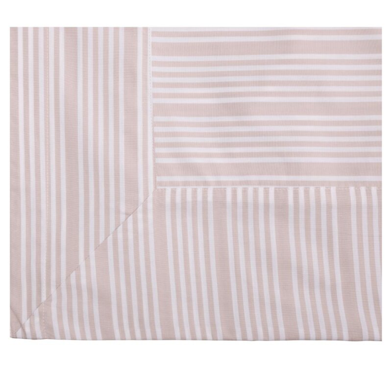 Bedding Collection putetrekk 60x63 cm 2 stk sand beige stripes