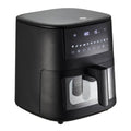 Airfryer med vindu 6,5L matt svart