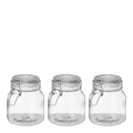 Sogn glasskrukke sett 0,5L 3 stk klar
