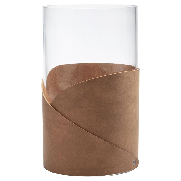 Fold Nupo vase M 11x20 cm natur
