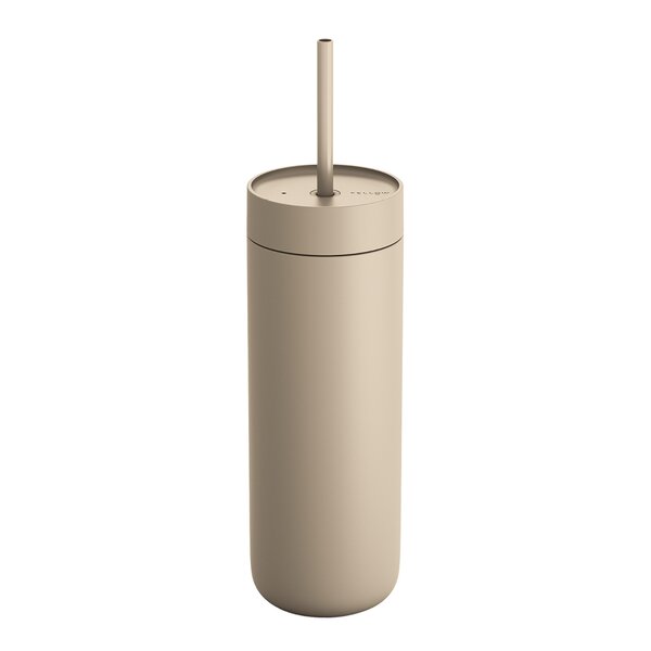 Carter Cold Desert Capsule tumbler med sugerør 590 ml sand dune