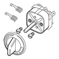 Reservedel timer classic brødrister 6 skiver