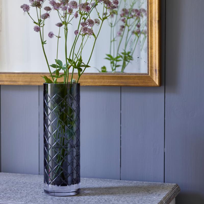 Skyline Lux vase 30 cm koks