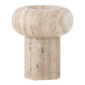 Isabea telysholder 12 cm marmor natur