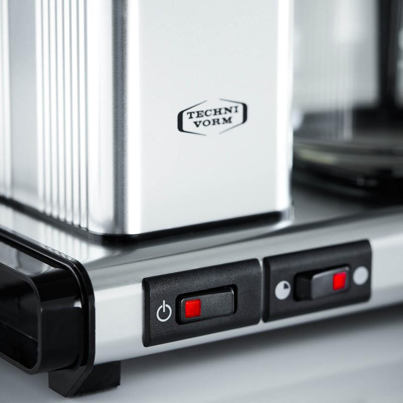 Automatic kaffetrakter 1,25L polished silver