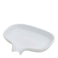 Flow såpeskål m/avrenning 13,5x10,5 cm porselen hvit
