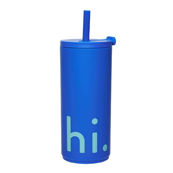Sugerørskopp hi. 50 cl cobalt blue