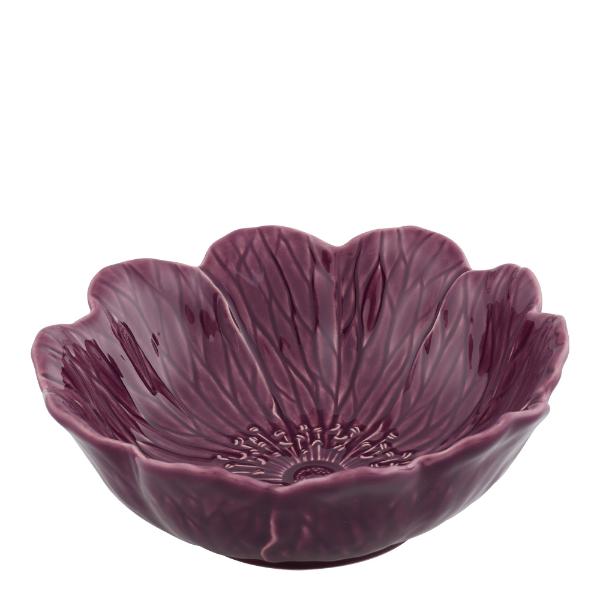 Flora skål 17 cm lilla