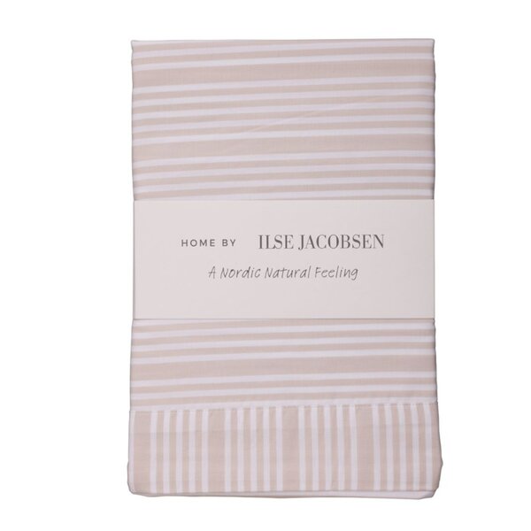 Bedding Collection putetrekk 50x70 cm 2 stk sand stripes