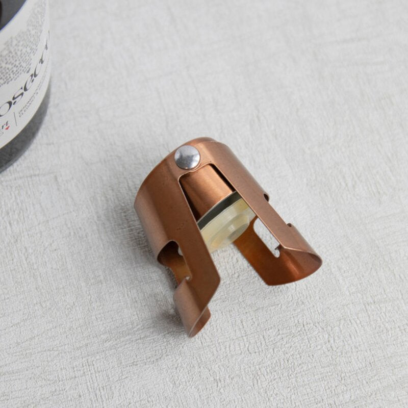 Champagnestopper 4 cm kobber