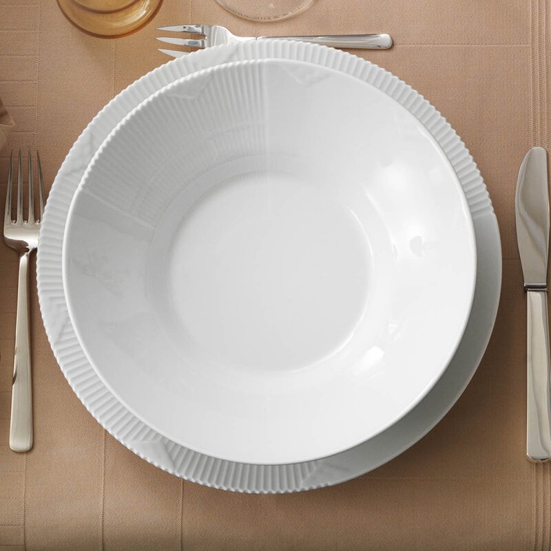 White Elements tallerken dyp 25 cm
