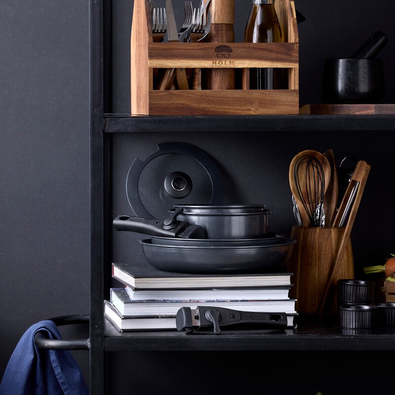 Grytesett avtakbart håndtak 1,1/2,4L aluminium/keramisk