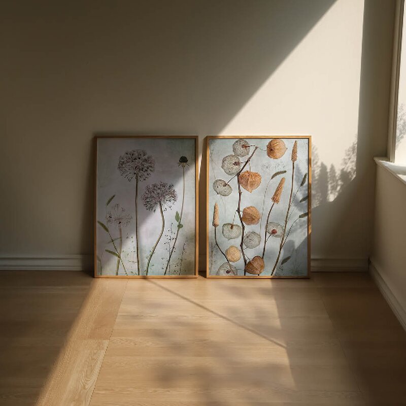 Mandy Disher poster 50x70 cm allium