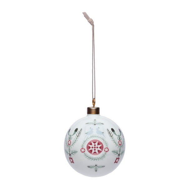 Swedish Grace Winter julekule 8 cm