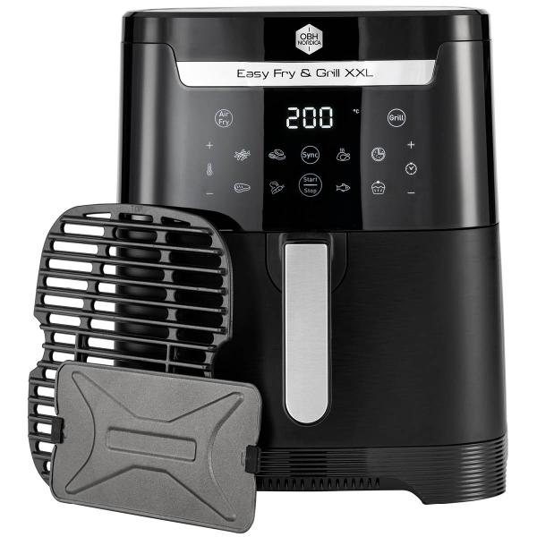 Easy Fry & Grill XXL 2-i-1 airfryer AG8018S0 svart