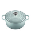Signature støpejernsgryte rund 24 cm 4,2L sea salt