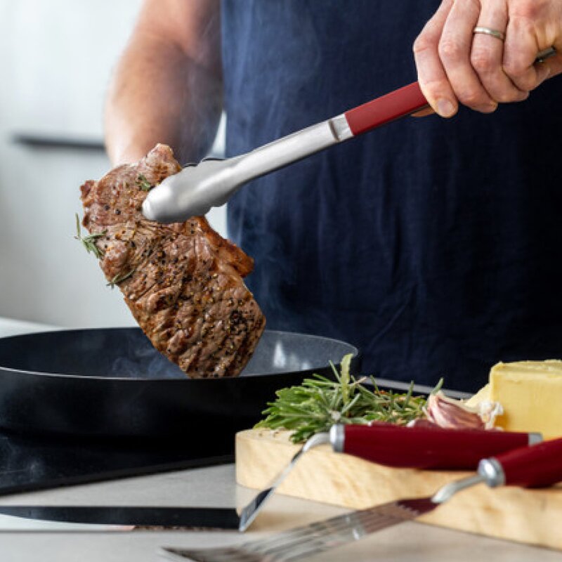 Core innendørs grillsett 3 deler empire red