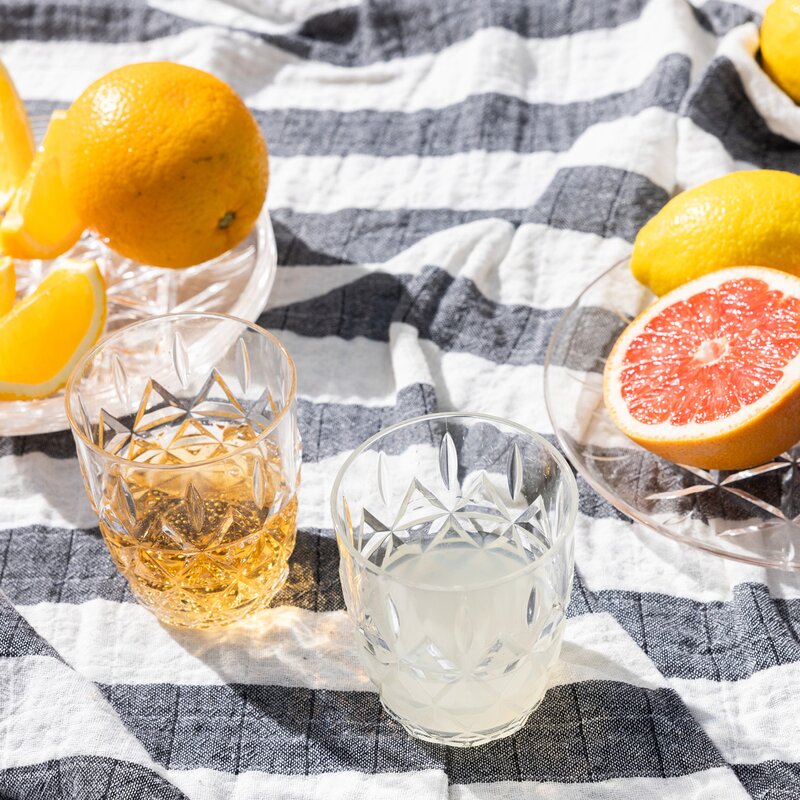 June picknick vannglass 28 cl 4 stk klar