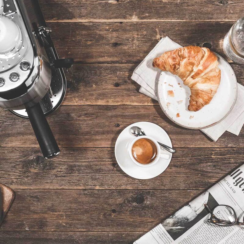 Design espressomaskin piccolo 1400W