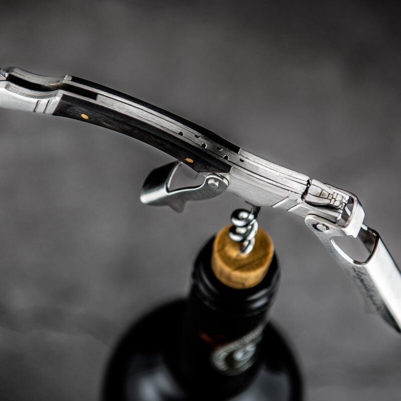 Korketrekker svart ebony