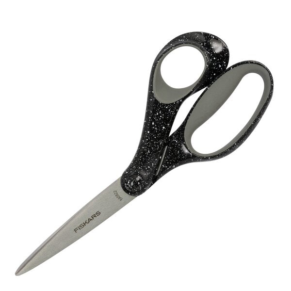 Studentsaks 15+ år 20 cm svartprikket