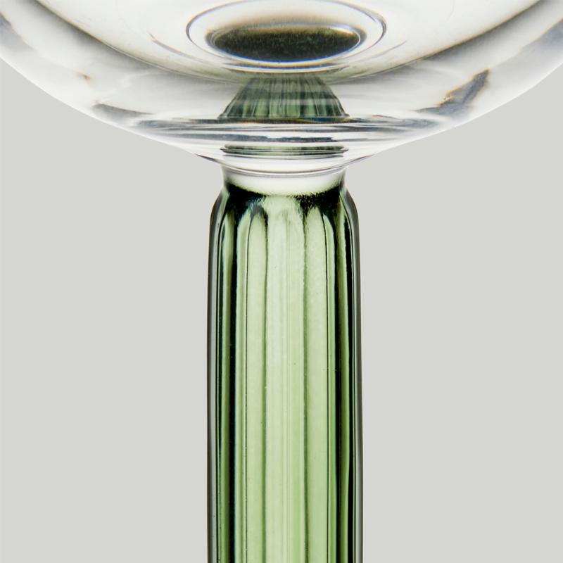 Hammershøi champagneglass 24 cl 2 stk grønn