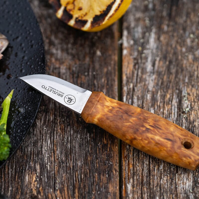 Ustaoset allroundkniv 16 cm masurbjørk