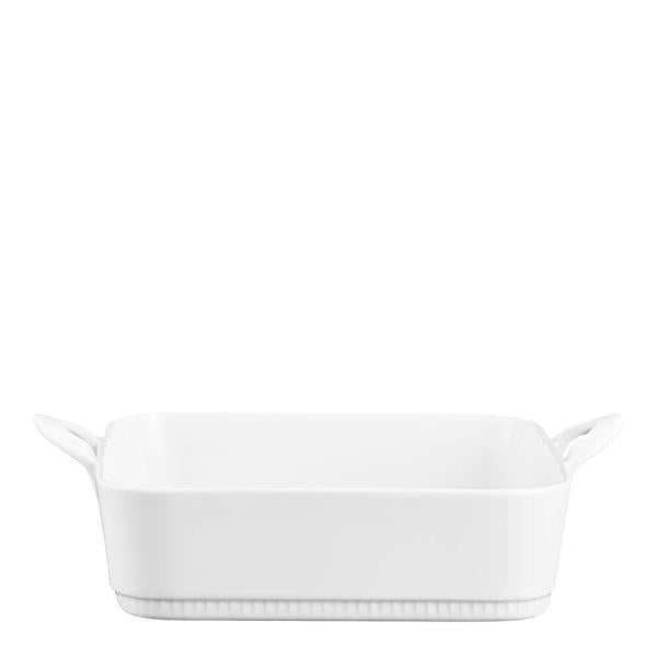 Toulouse ildfast form 29x24x6 cm hvit