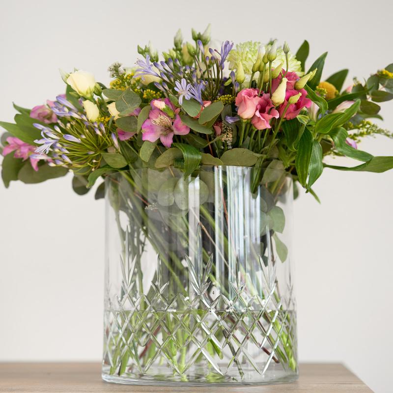 Crispy Mega Love vase 29 cm clear