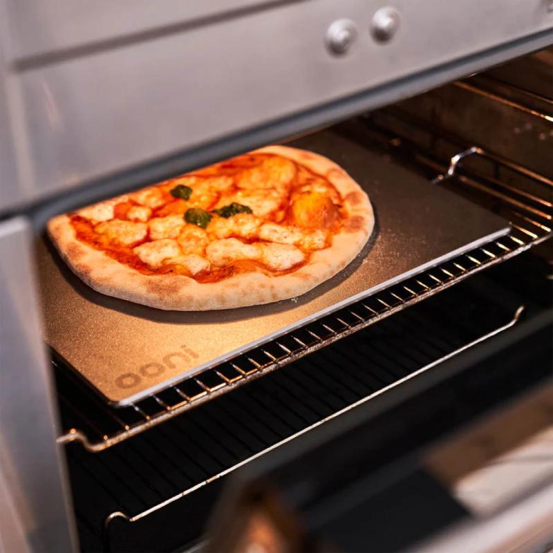 Pizzastål 34x34 cm rustfritt stål