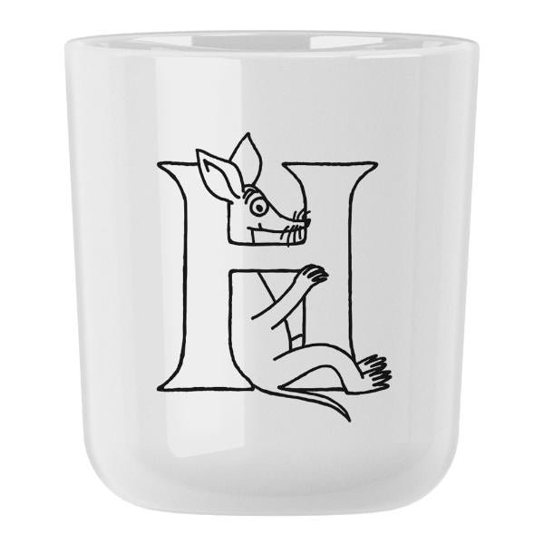 Moomin ABC krus H 20 cl hvit