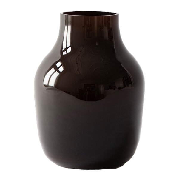 Paloma vase medium 21 cm dark brown