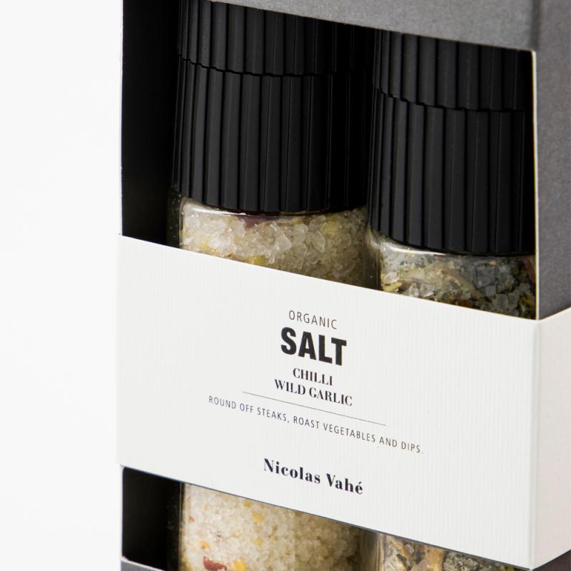 Gaveeske organisk chilli salt wild garlic