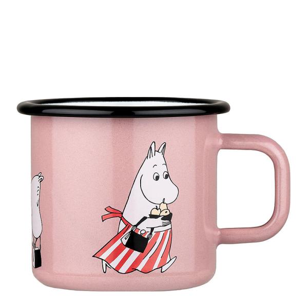 Mummikopp emalje mumimamma retro 37 cl