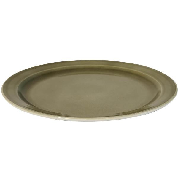 Tallerken 26,5 cm oliven